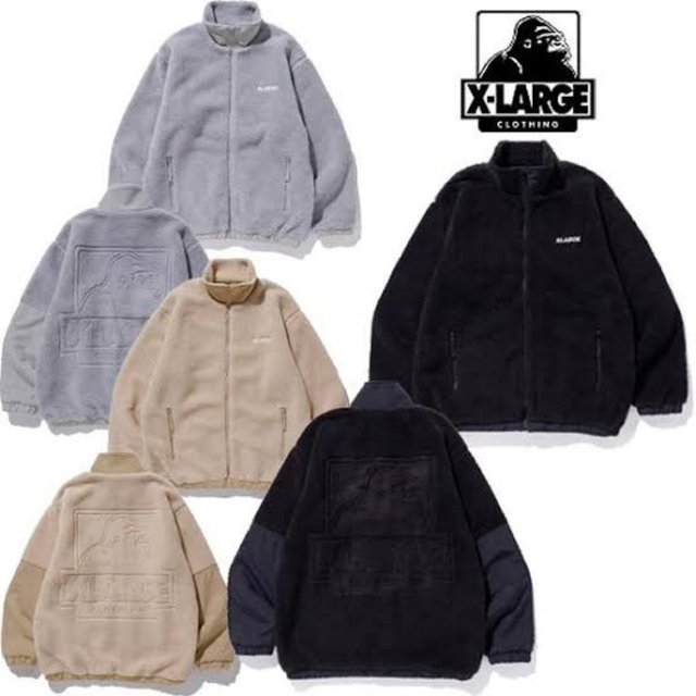 エクストララージ　XLARGE ボア　ボアジャケット　S 美品