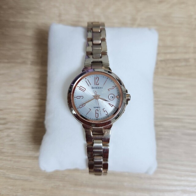 CASIO SHEEN ピンクゴールド レディース - 腕時計