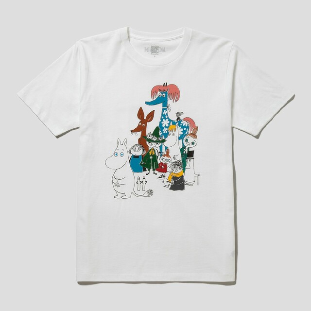 新品未使用！グラニフ ムーミンフレンズ Tシャツ メンズ XLサイズ