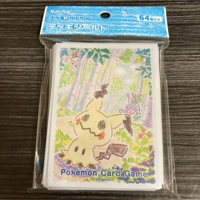 ポケモン(ポケモン)の【新品未開封】専用 クレヨンミミッキュ デッキシールド スリーブ ポケカ エンタメ/ホビーのトレーディングカード(カードサプライ/アクセサリ)の商品写真