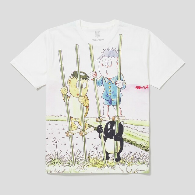 Design Tshirts Store graniph(グラニフ)の新品未使用！グラニフ 水木しげる 河童の三平 ゲゲゲの鬼太郎 メンズ Lサイズ メンズのトップス(Tシャツ/カットソー(半袖/袖なし))の商品写真