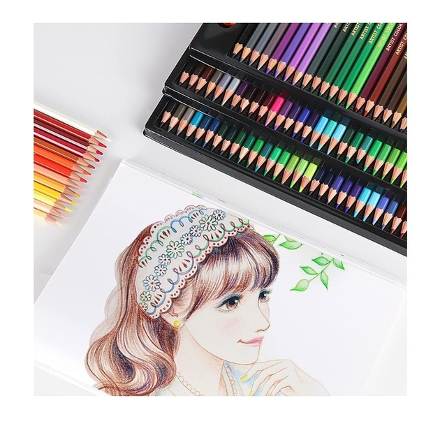 色鉛筆 セット 120色 キッズ 大人 お絵描きセット 色塗り お 色鉛筆 セット 120色 キッズ 大人 お絵描きセット 色塗り お