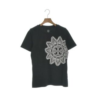 トリーバーチ(Tory Burch)のTORY BURCH トリーバーチ Tシャツ・カットソー S 黒 【古着】【中古】(カットソー(半袖/袖なし))