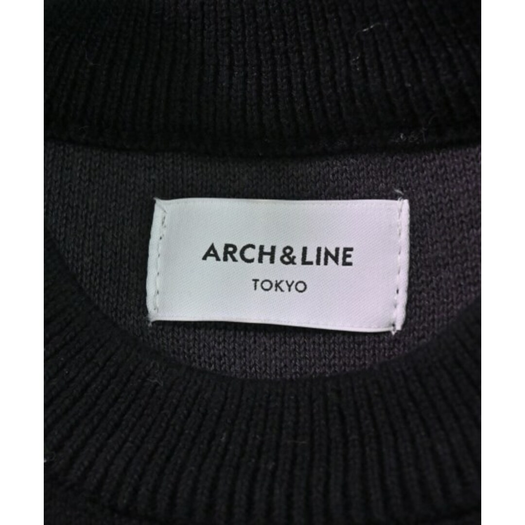 ARCH&LINE アーキアンドライン ニット S 黒 【古着】【中古】 キッズ/ベビー/マタニティのキッズ服女の子用(90cm~)(ニット)の商品写真