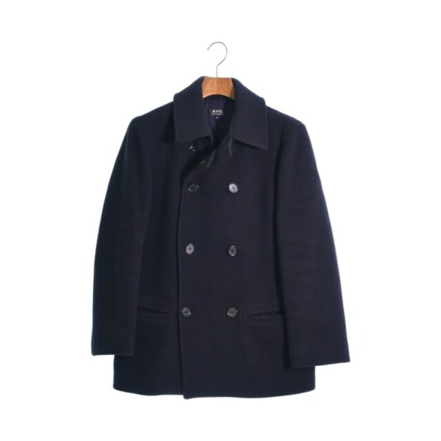 A.P.C. アーペーセー ピーコート XS 黒なし光沢