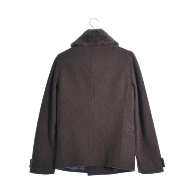 A.P.C. アーペーセー ピーコート XS 茶 【古着】【中古】 メンズのジャケット/アウター(ピーコート)の商品写真