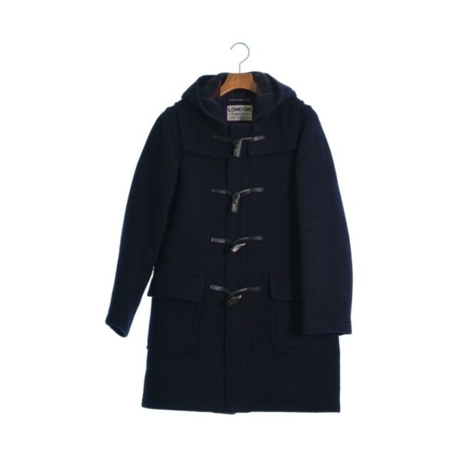 LONDON TRADITION ダッフルコート 38(S位) 紺 - ダッフルコート