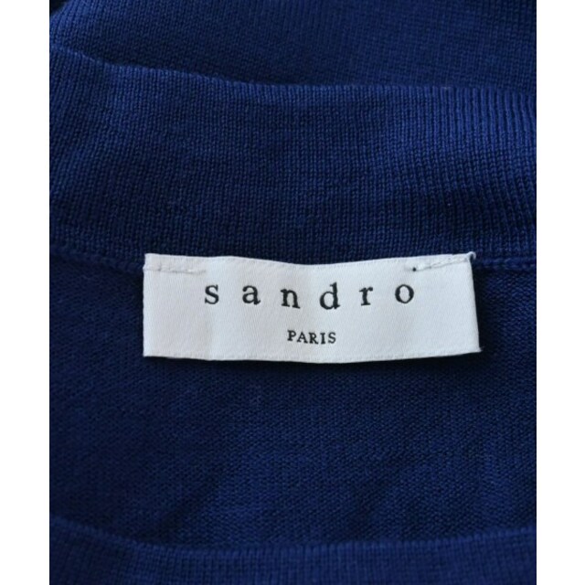 sandro サンドロ ニット・セーター S 紺