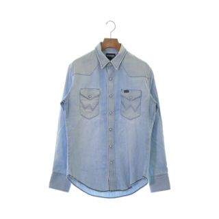 ラングラー(Wrangler)のWrangler ラングラー カジュアルシャツ M 水色 【古着】【中古】(シャツ)