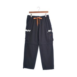 トミージーンズ(TOMMY JEANS)のTOMMY JEANS トミージーンズ パンツ（その他） XL 黒 【古着】【中古】(その他)