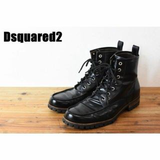 新品 DSQUARED2 ディースクエアード ヌバックレザースニーカーブーツ40