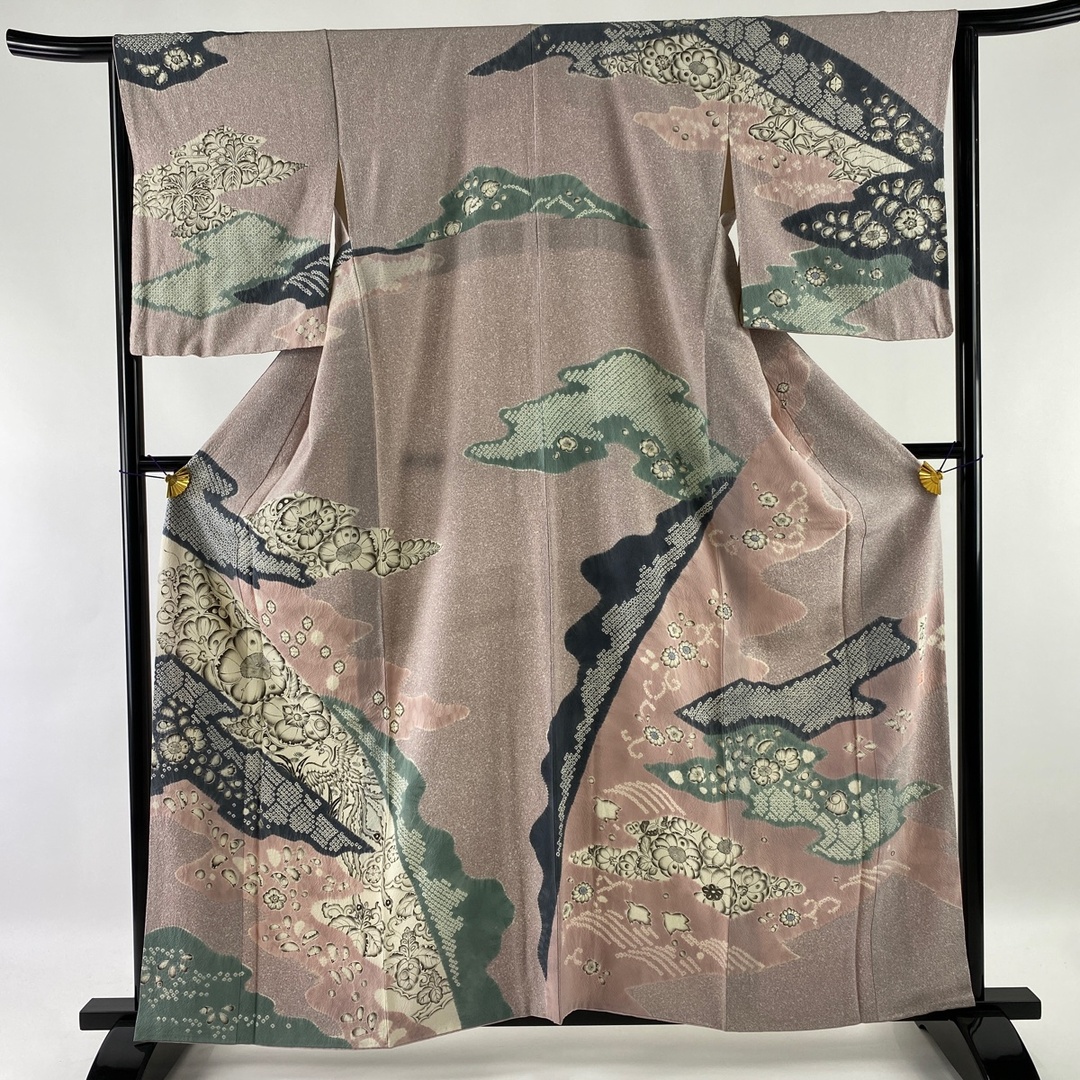 訪問着 美品 逸品 身丈160cm 裄丈64.5cm 正絹