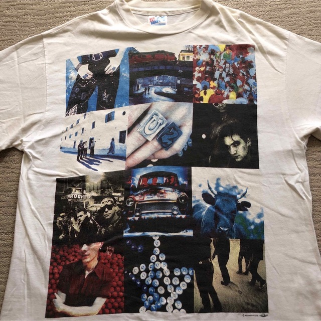 ヴィンテージ90s U2 アクトンベイビーツアー　両面プリント　ブート　Tシャツ