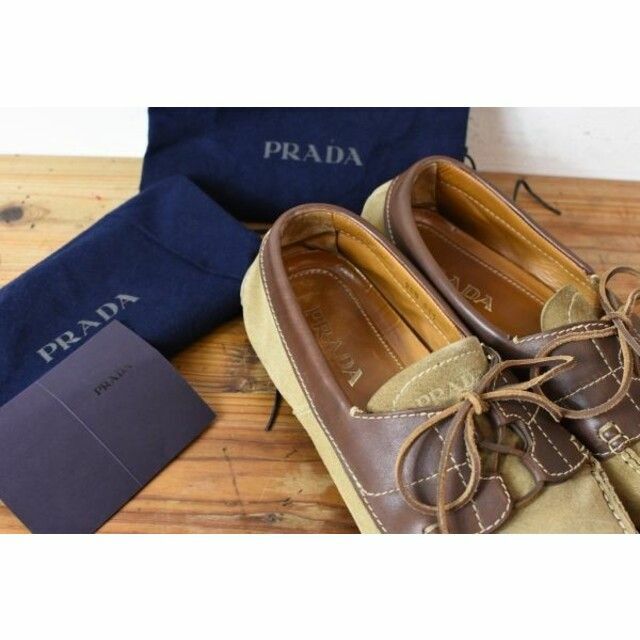 29横幅MN BI0004 PRADA プラダ スリッポン ドライバーズシューズ