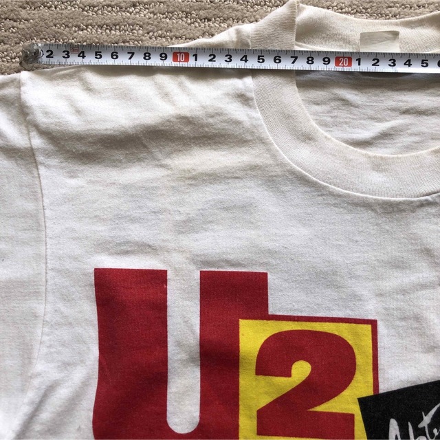 ヴィンテージ90s U2 アクトンベイビーツアー　両面プリント　ブート　Tシャツ メンズのトップス(Tシャツ/カットソー(半袖/袖なし))の商品写真