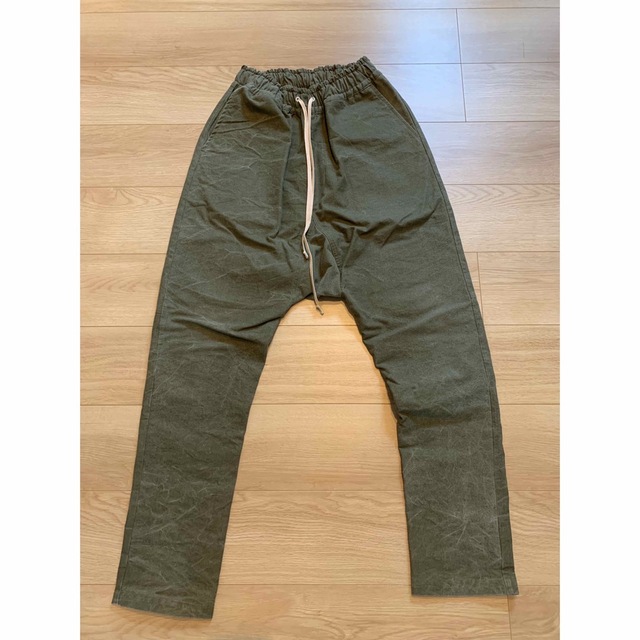 極美品 laid back us military テント サルエル パンツL