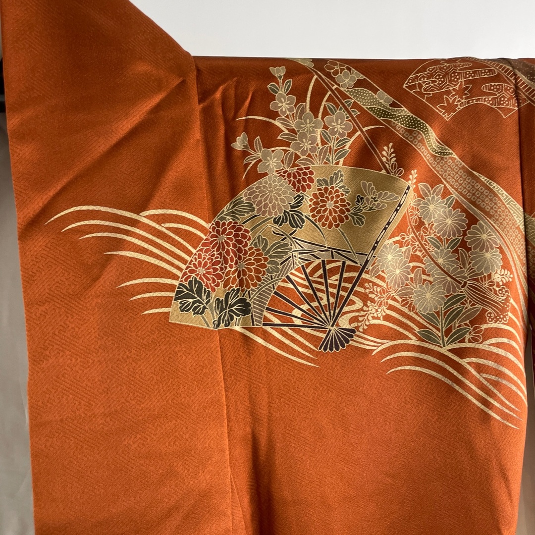 振袖 美品 名品 身丈160cm 裄丈63.5cm 正絹