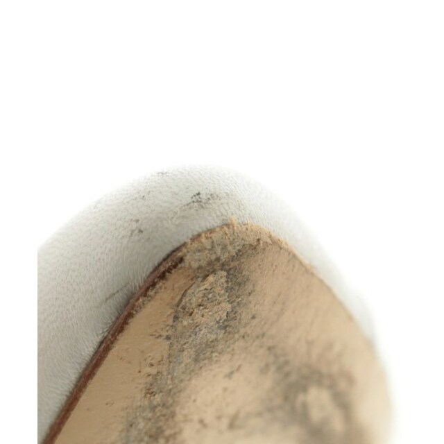 Emporio Armani(エンポリオアルマーニ)のEMPORIO ARMANI ブーツ 37(23.5cm位) 白 【古着】【中古】 レディースの靴/シューズ(ブーツ)の商品写真