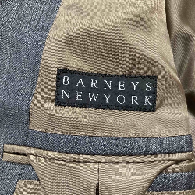 BARNEYS NEW YORK(バーニーズニューヨーク)の美品 希少 バーニーズニューヨーク ロロピアーナ コラボ ジャケット シルク混 メンズのジャケット/アウター(テーラードジャケット)の商品写真