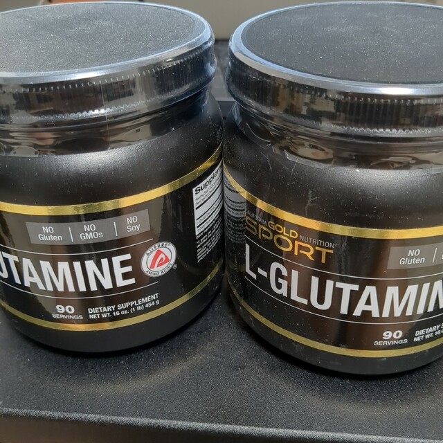 CGN L-GLUTAMINE AjiPureグルタミン　16オンス2本 スポーツ/アウトドアのトレーニング/エクササイズ(その他)の商品写真