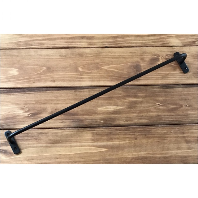 アイアンバー　アイアンレッグ  タオルハンガー  インテリア/住まい/日用品の収納家具(棚/ラック/タンス)の商品写真