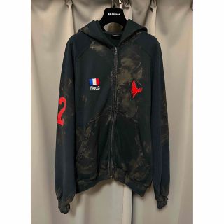 Balenciaga polo zip hoodie バレンシアガ　ジップアップ