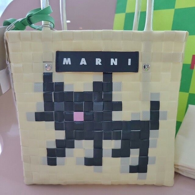 MARNI　アニマルカゴバッグかごバッグ/ストローバッグ