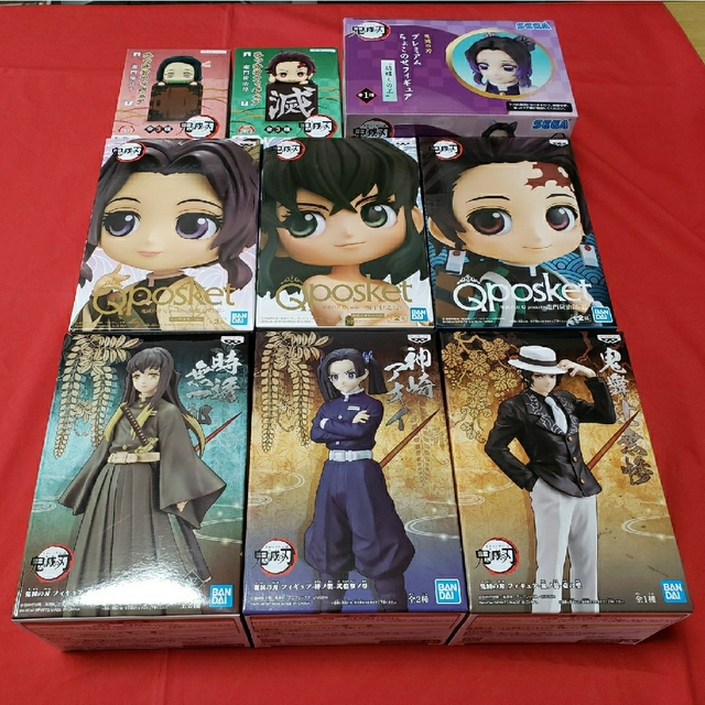 鬼滅の刃 - 鬼滅の刃 フィギュア 9体セット まとめ売りの通販 by