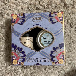 サボン(SABON)のSABON ボディスクラブ・シャワーオイル(デリケート・ジャスミン)(ボディスクラブ)