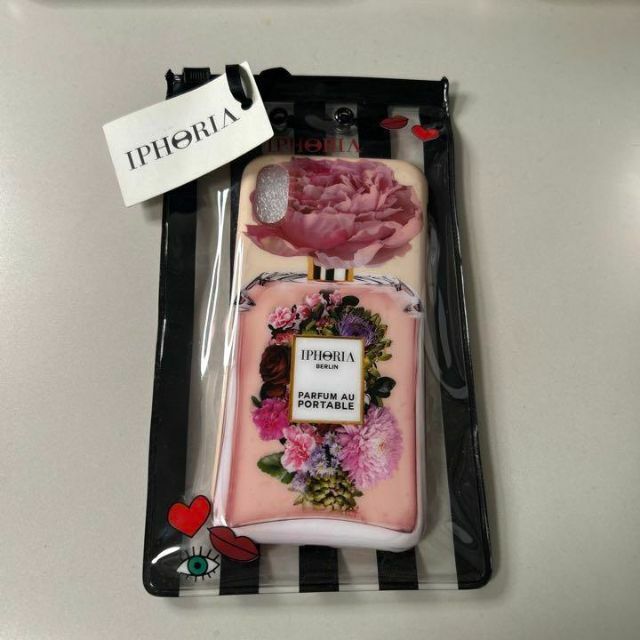 IPHORIA(アイフォリア)の新品未開封 iPhoneX用 スマホケース アイフォリア ピンク ブーケ スマホ/家電/カメラのスマホアクセサリー(iPhoneケース)の商品写真