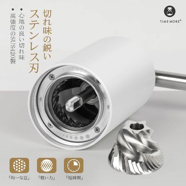 TIMEMOREタイムモア - C2 FOLD コーヒーミル 手動 折り畳み式ハの通販