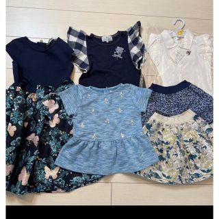 子供服　まとめ　100〜110 ブランド ジンジャースナップス 組曲など(ワンピース)