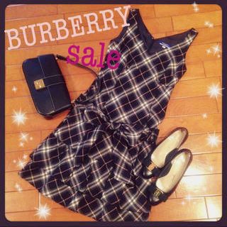 バーバリー(BURBERRY)のバーバリーワンピ♡(ミニワンピース)