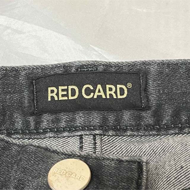RED CARD(レッドカード)の⭐️RED CARD⭐️ レッドカード 46403 黒テーパード 22サイズ レディースのパンツ(デニム/ジーンズ)の商品写真
