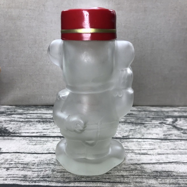 Disney - WDP レトロ ディズニー ミッキーマウス ガラス製 貯金箱