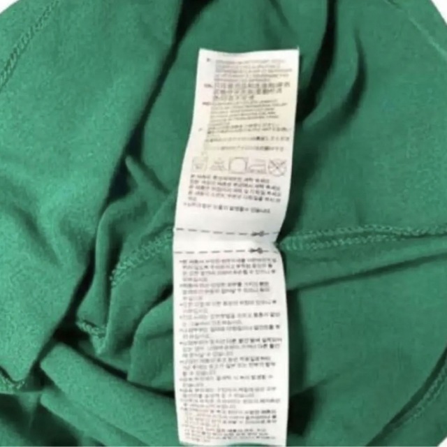 adidas(アディダス)のadidas オリジナル ロゴT半袖 グリーン M 【美品】 レディースのトップス(Tシャツ(半袖/袖なし))の商品写真