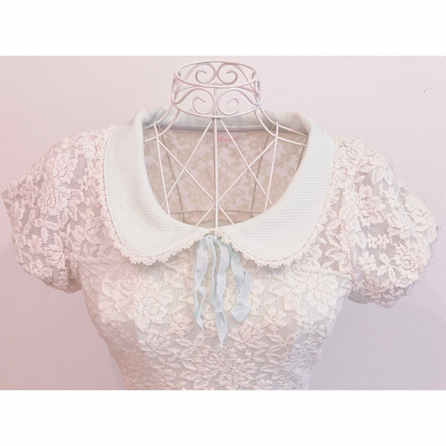 新品♡ 未使用♡ リズリサ♡ ミントグリーン♡ ワンピース♡ リボン付き♡