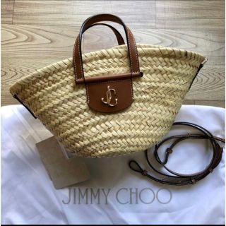 ジミーチュウ(JIMMY CHOO)のJimmy Choo MACY S かごトートバッグ(ショルダーバッグ)