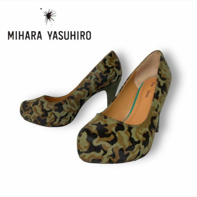 MIHARAYASUHIRO(ミハラヤスヒロ)の美品★MIHARAYASUHIRO パンプス ミハラヤスヒロ 0531 レディースの靴/シューズ(ハイヒール/パンプス)の商品写真