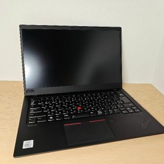 レノボ(Lenovo)のThinkPad X1 Carbon 7th i7-10510U 16GBメモリ(ノートPC)