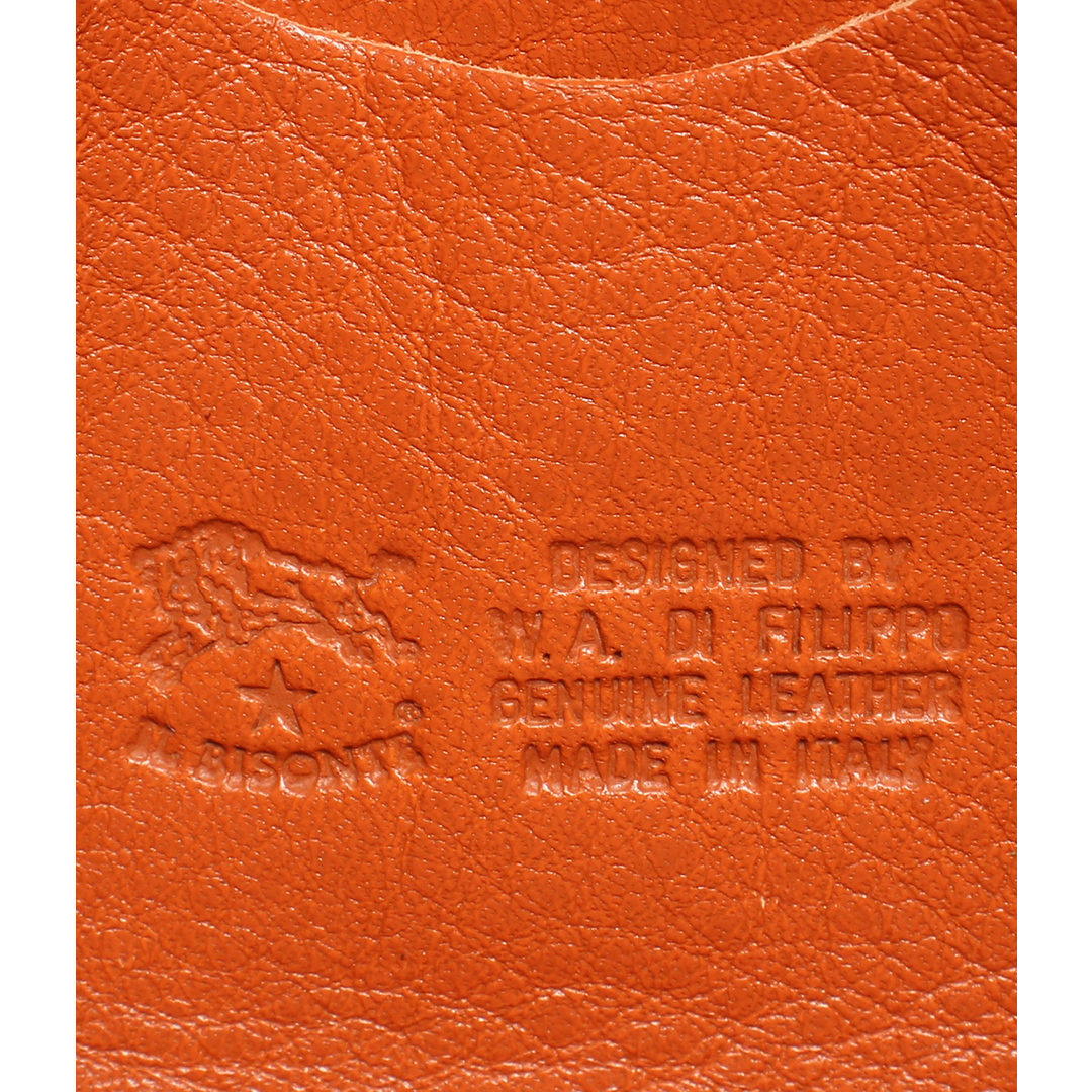 IL BISONTE(イルビゾンテ)のイルビゾンテ IL BISONTE 二つ折り財布 キャメル    レディース レディースのファッション小物(財布)の商品写真