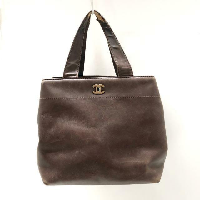 CHANEL(シャネル) トートバッグ - ボルドー-