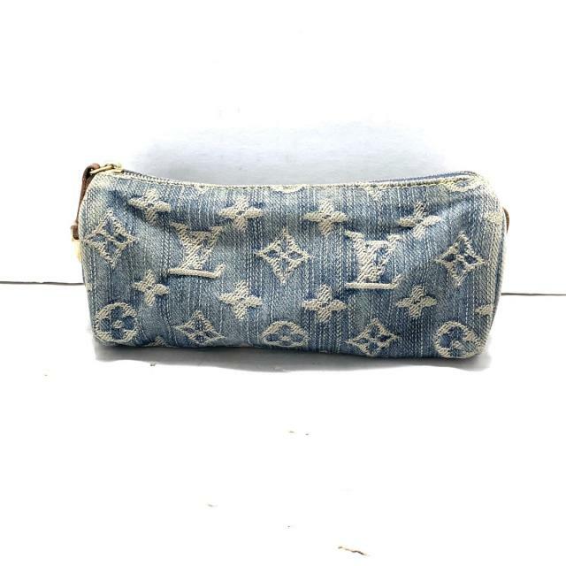LOUIS VUITTON - ルイヴィトン ポーチ モノグラムデニムの通販 by