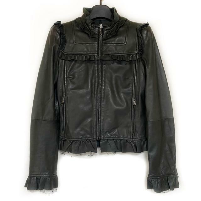 RED VALENTINO - レッドバレンチノ ライダースジャケット -の RED VALENTINO - レッドバレンチノ ライダースジャケット -の