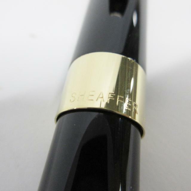 SHEAFFER(シェーファー)のシェーファー 万年筆 - 黒×ゴールド インテリア/住まい/日用品の文房具(ペン/マーカー)の商品写真