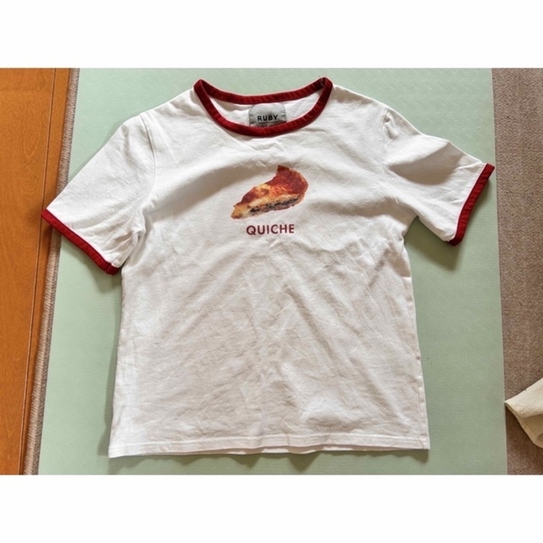 RUBY AND YOU(ルビー アンド ユー)のRuby and you quicheTシャツ レディースのトップス(Tシャツ(半袖/袖なし))の商品写真