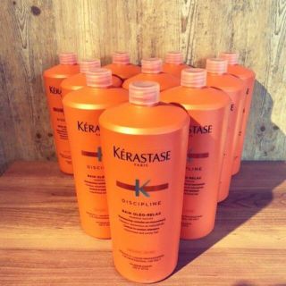 ケラスターゼ(KERASTASE)の送料無料！【ｹﾗｽﾀｰｾﾞ】【ポンプ付！ﾊﾞﾝｵﾚｵﾘﾗｯｸｽ10本セット】(シャンプー)