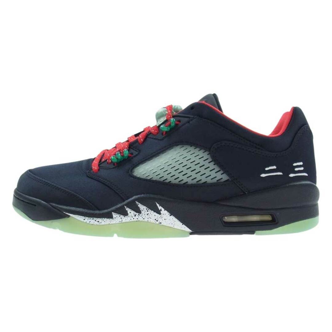 NIKE AIR JORDAN ナイキ ジョーダン スニーカー DM4640-036 × CLOT クロット Air Jordan 5 Low エアジョーダン ロー Jade ジェイド ブラック系 29cm【新古品】【未使用】