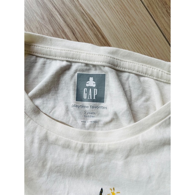 GAP(ギャップ)のGap Tシャツ　3枚セット　100cm キッズ/ベビー/マタニティのキッズ服女の子用(90cm~)(Tシャツ/カットソー)の商品写真