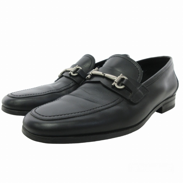 Salvatore Ferragamo 黒モカシン